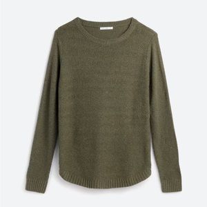 Pink Clover Nichole Textured Sweater- green
